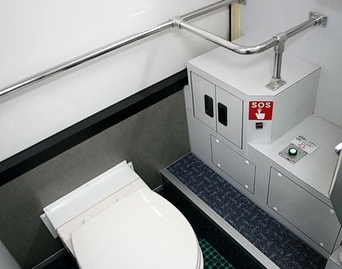 일본 버스 화장실 2