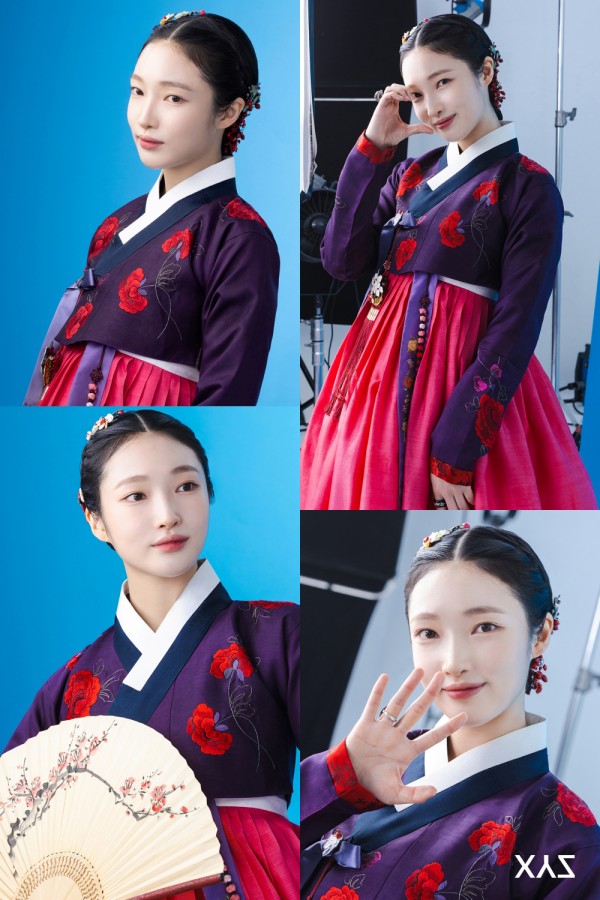 지혜원, 한복 입고 반전 매력 발산 이미지